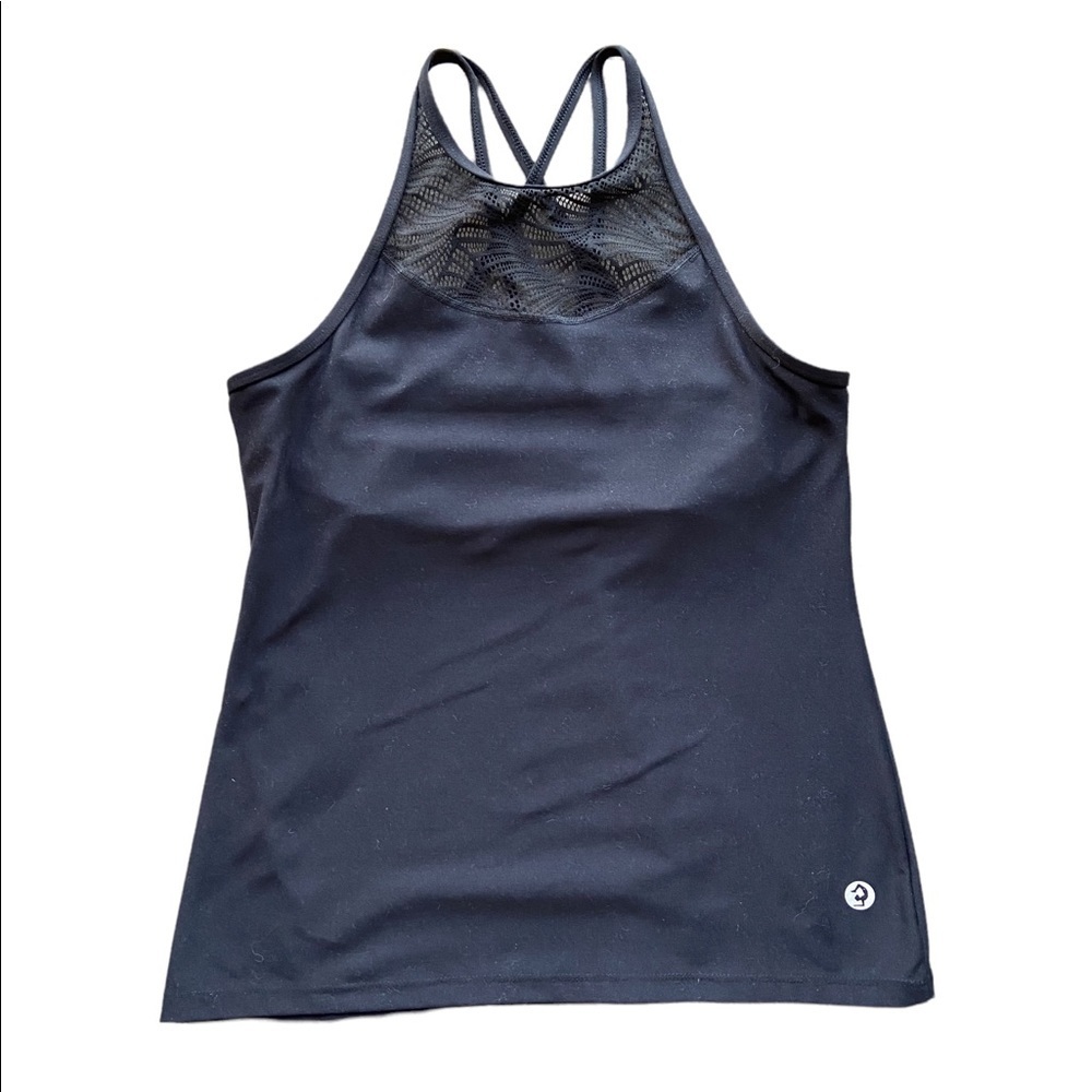 Scorpio Sol High Neck Strappy Back Bra Tank Top